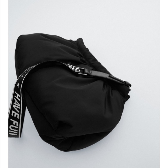 Zara text details crossbody bag - Picture 4 of 7